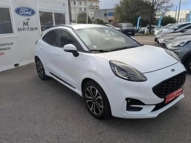 Blanc glacier Occasion 2020 Ford Puma ST-Line SUV | 16 490 € (Prix juste) - Image 1/4