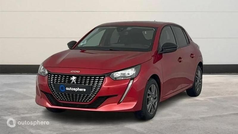 Rouge Utilisé 2022 Peugeot 208 Style Citadine | 12 999 € (Prix assez cher) - Image 1/4