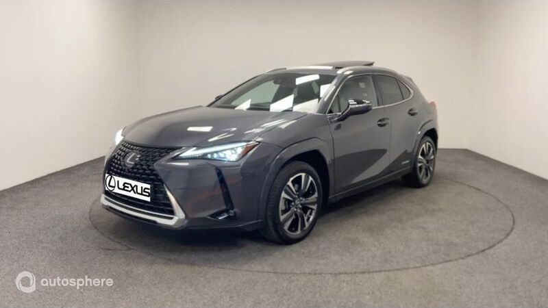Gris Utilisé 2022 Lexus UX 250h Executive Line SUV | 33 499 € (Prix juste) - Image 1/4