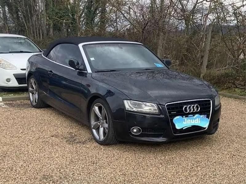 Noir Utilisé 2010 Audi A5 Cabriolet S-line plus Cabriolet | 9 999 € - Image 1/4