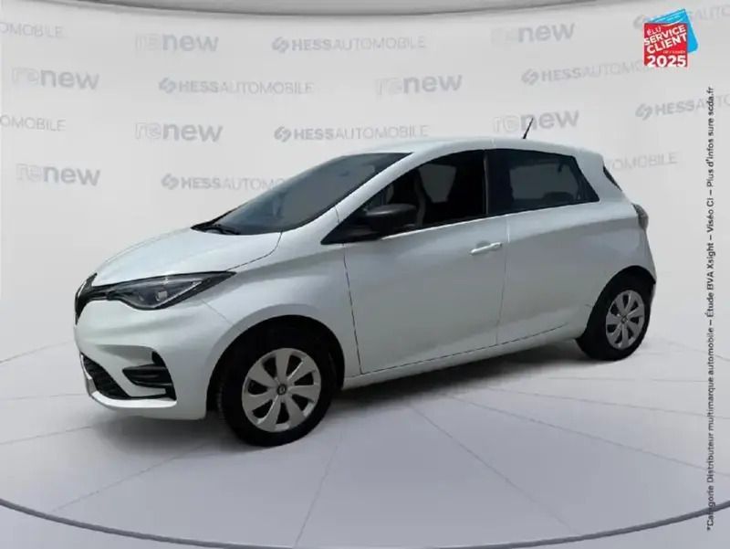 Blanc Utilisé 2021 Renault Zoe Life Citadine | 9 999 € (Super prix) - Image 1/4