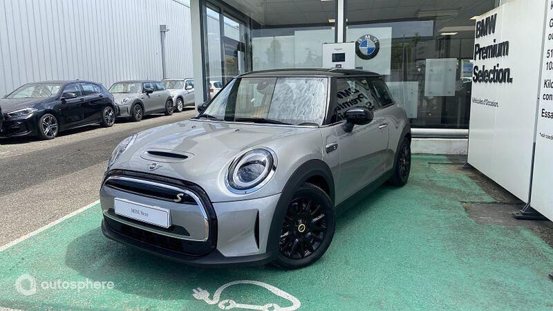Gris Utilisé 2023 Mini Cooper SE Premium Citadine | 22 999 € (Prix juste) - Image 1/4