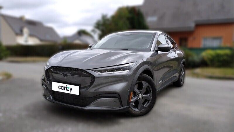 Gris Utilisé 2021 Ford Mustang Mach-E Extended Range SUV | 27 492 € (Prix assez cher) - Image 1/4