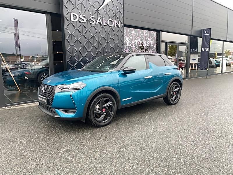 Gris Utilisé 2021 DS Automobiles DS3 Crossback E-Tense Performance Line Plus SUV | 16 890 € (Prix juste) - Image 1/4