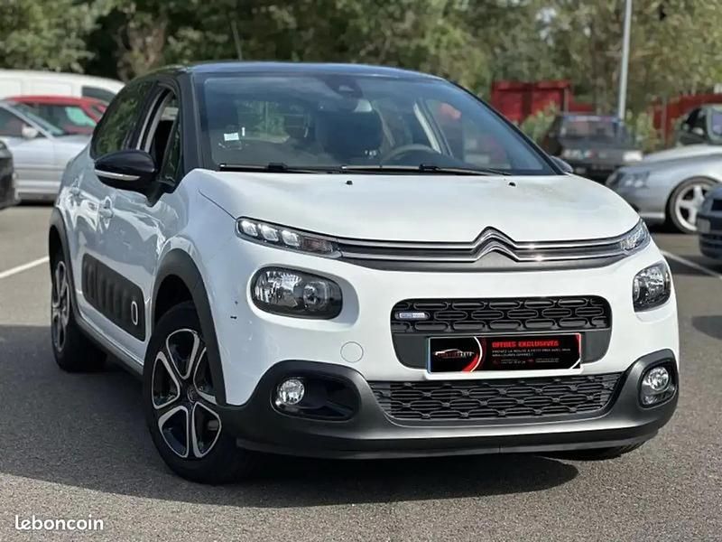 Blanc Utilisé 2017 Citroën C3 Citadine | 5 749 € (Bon prix) - Image 1/4