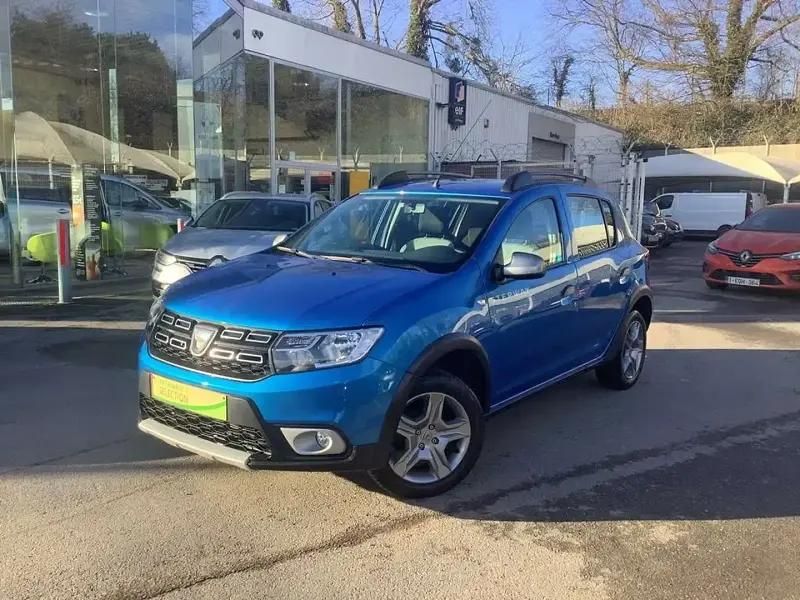 Bleu Utilisé 2019 Dacia Sandero Stepway Citadine | 9 995 € (Bon prix) - Image 1/4