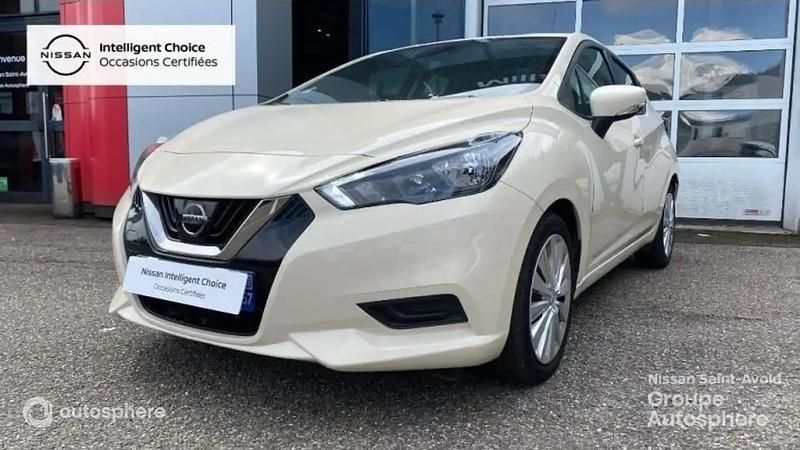 Beige Utilisé 2021 Nissan Micra Acenta Citadine | 12 299 € (Bon prix) - Image 1/4