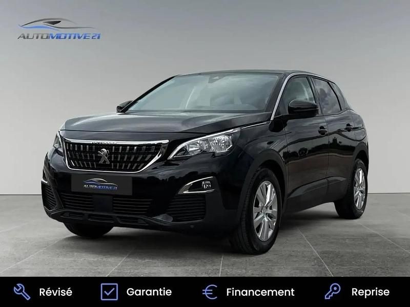 Noir Utilisé 2020 Peugeot 3008 Business-Line SUV | 15 990 € (Prix juste) - Image 1/4