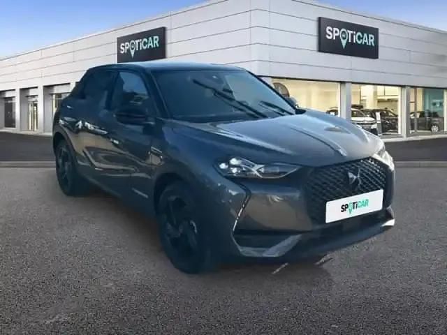 Occasion DS Automobiles DS3 Crossback E-Tense Performance Line Plus 11 kW (15 ch) 2022 Gris platinium  toit noir perla nera SUV