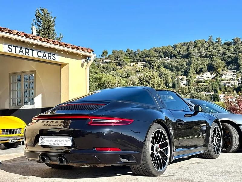 Occasion Porsche 911 Targa 4 450 ch (330 kW) 2018 Noir Cabriolet
