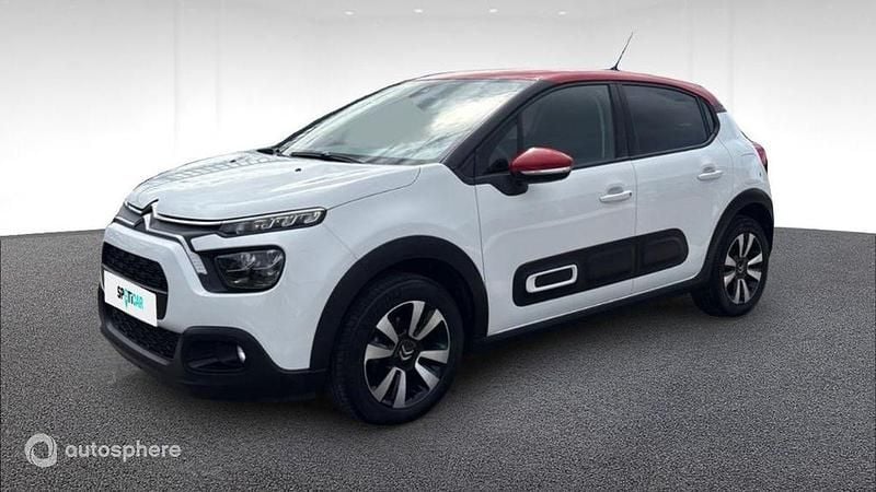 Blanc Utilisé 2023 Citroën C3 PureTech Citadine | 12 578 € (Prix juste) - Image 1/4