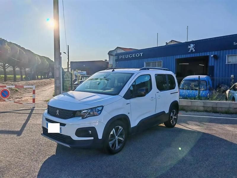 Blanc Utilisé 2018 Peugeot Rifter S Monospace | 16 490 € (Bon prix) - Image 1/4