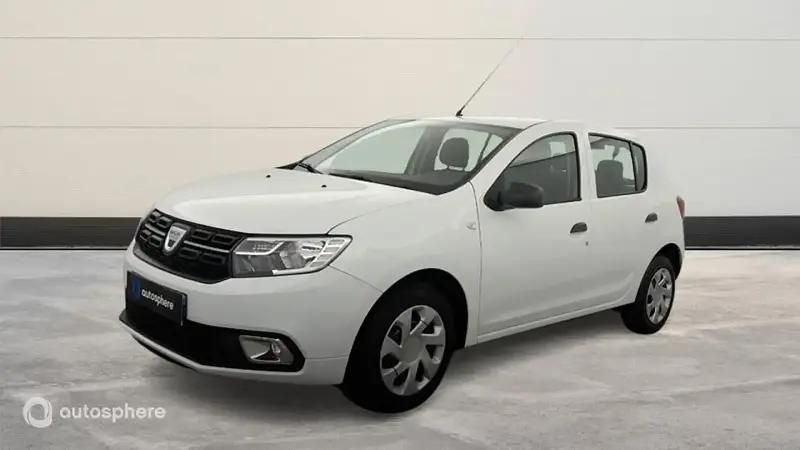 Blanc Utilisé 2019 Dacia Sandero Essentiel Citadine | 8 999 € (Prix juste) - Image 1/4