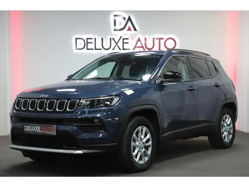 Bleu Utilisé 2021 Jeep Compass Limited SUV | 19 590 € (Bon prix) - Image 1/4