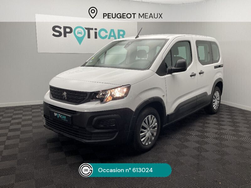 Blanc Utilisé 2021 Peugeot Rifter Active Monospace | 18 990 € (Bon prix) - Image 1/4