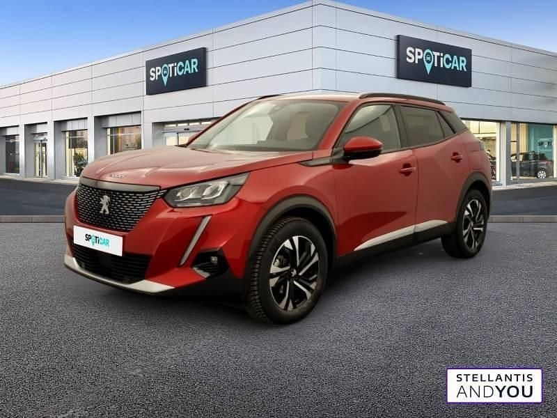 Rouge Utilisé 2021 Peugeot 2008 Allure SUV | 16 990 € (Prix juste) - Image 1/4
