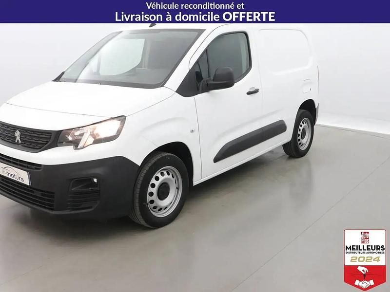 Blanc Utilisé 2021 Peugeot Partner Premium Van | 12 900 € - Image 1/4