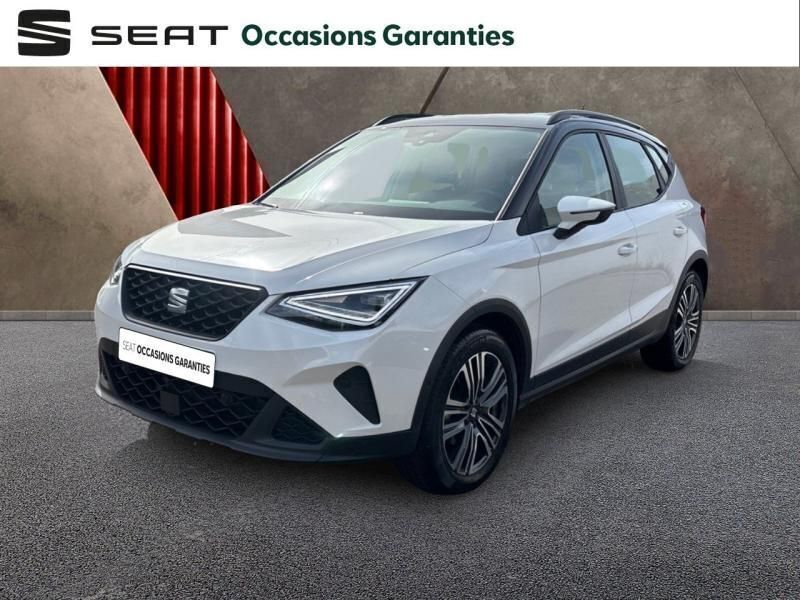 Blanc candy/toit noir minuit Utilisé 2023 Seat Arona Copa SUV | 16 890 € (Prix juste) - Image 1/4