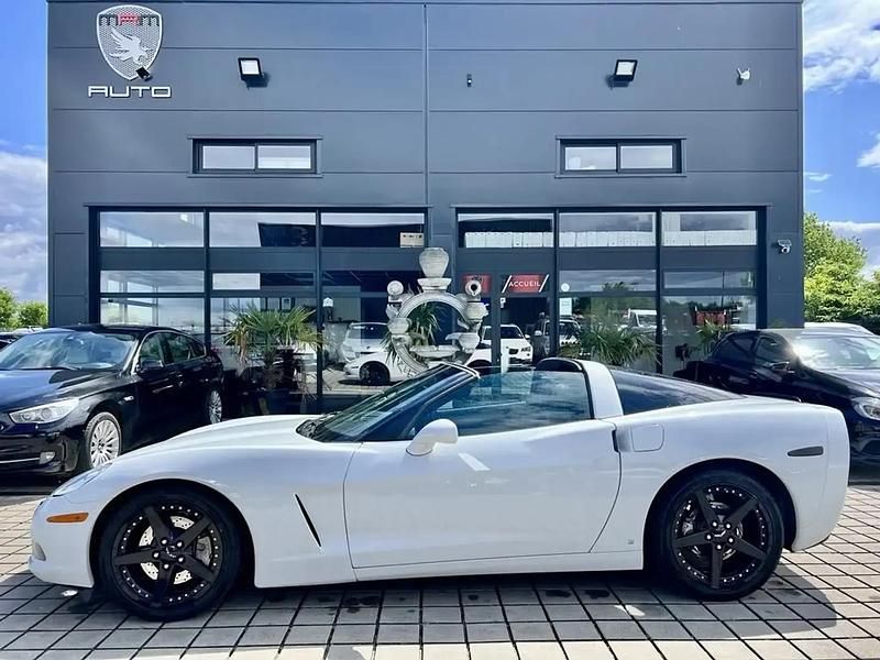 Blanc Utilisé 2006 Chevrolet Corvette Cabriolet | 29 990 € - Image 1/4