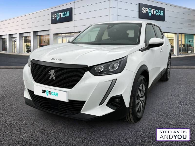 Blanc Utilisé 2021 Peugeot 2008 Business-Line SUV | 14 990 € (Super prix) - Image 1/4