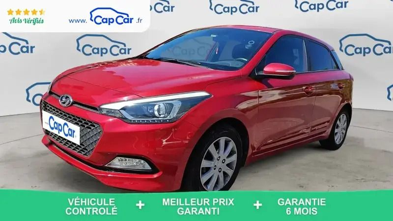 Rouge Utilisé 2016 Hyundai i20 Citadine | 8 690 € (Super prix) - Image 1/4
