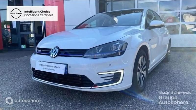 Blanc Utilisé 2016 VW Golf VII GTE Berline | 12 999 € (Prix juste) - Image 1/4