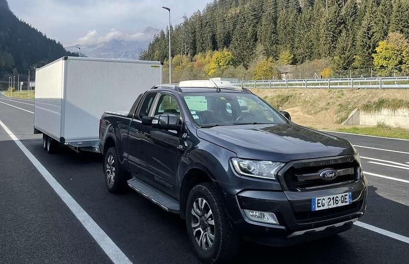 Occasion Ford Ranger 200 ch (147 kW) 2016 Gris Pick-up