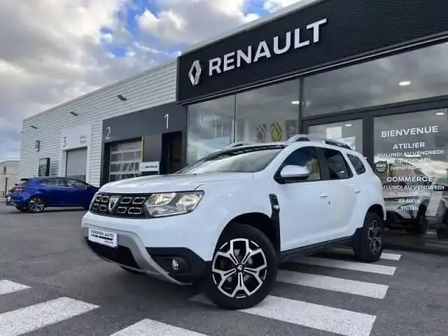 Blanc Occasion 2020 Dacia Duster Prestige SUV | 21 470 € (Prix juste) - Image 1/4