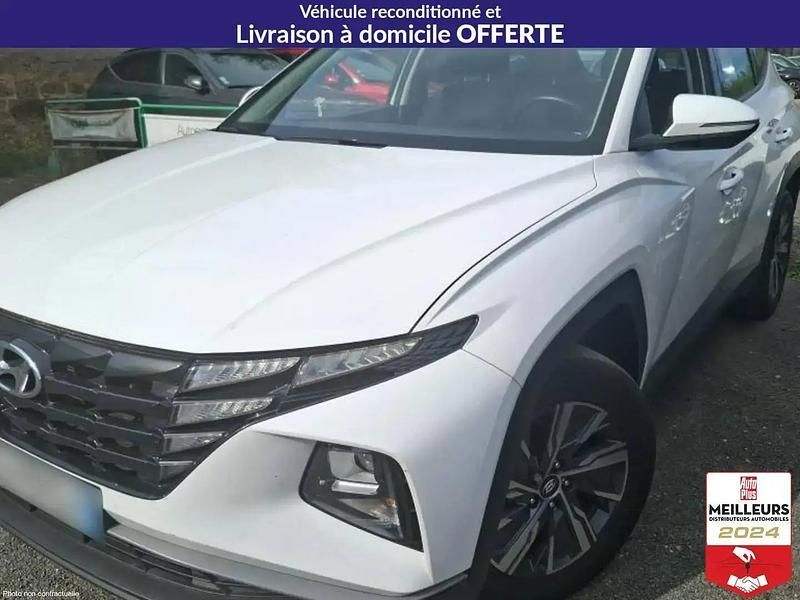 Blanc Occasion 2023 Hyundai Tucson SUV | 28 300 € (Bon prix) - Image 1/4