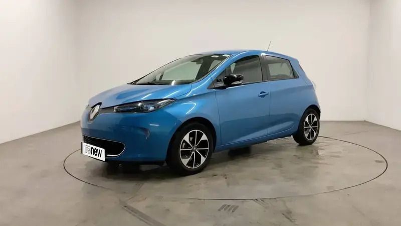 Bleu Utilisé 2018 Renault Zoe Intens Citadine | 7 990 € (Prix juste) - Image 1/4