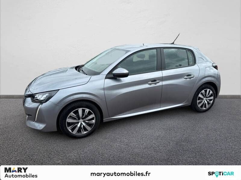 Gris Utilisé 2020 Peugeot 208 Active Citadine | 13 990 € (Prix assez cher) - Image 1/4