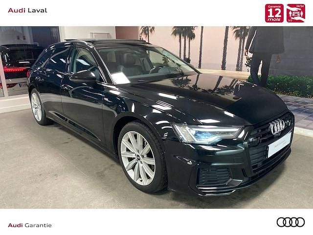 Noir mythic métallisé Occasion 2021 Audi A6 S-Line Break | 35 690 € (Prix assez cher) - Image 1/4