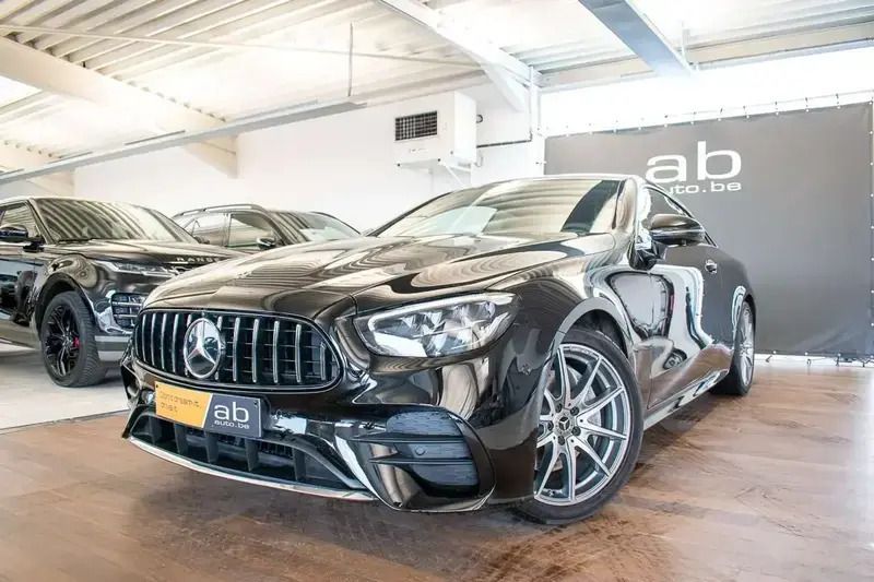 Noir Utilisé 2023 Mercedes E200 AMG line Coupé | 49 900 € (Bon prix) - Image 1/4