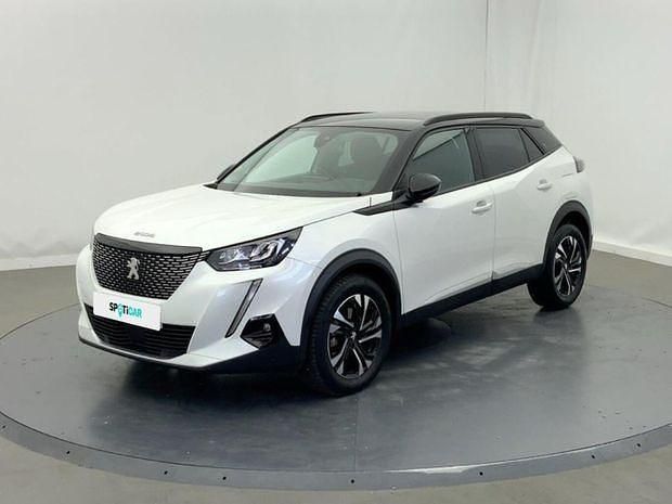 Blanc Utilisé 2022 Peugeot 2008 GTi SUV | 21 690 € (Prix juste) - Image 1/4