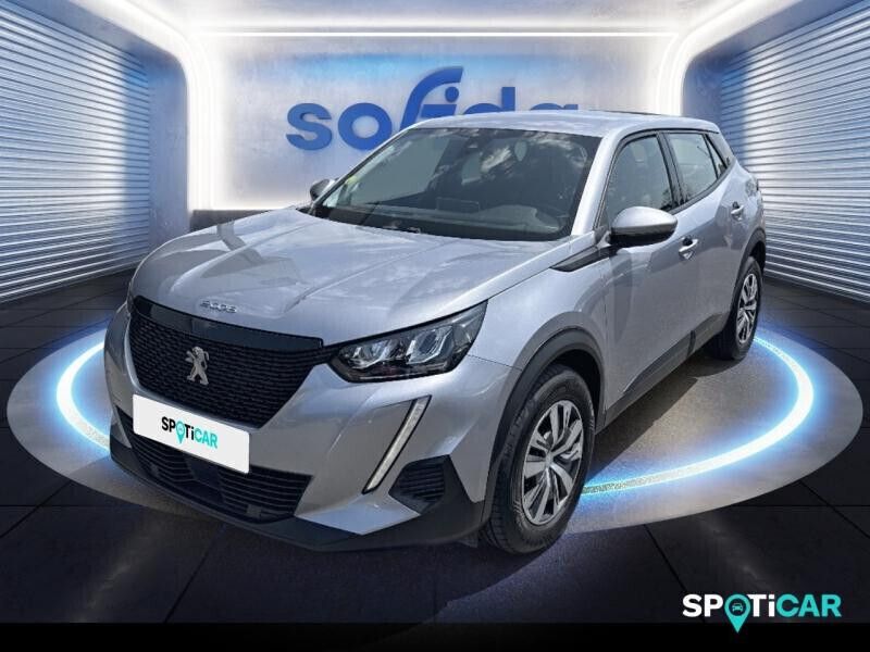 Gris Utilisé 2020 Peugeot 2008 Active SUV | 17 290 € (Prix juste) - Image 1/4