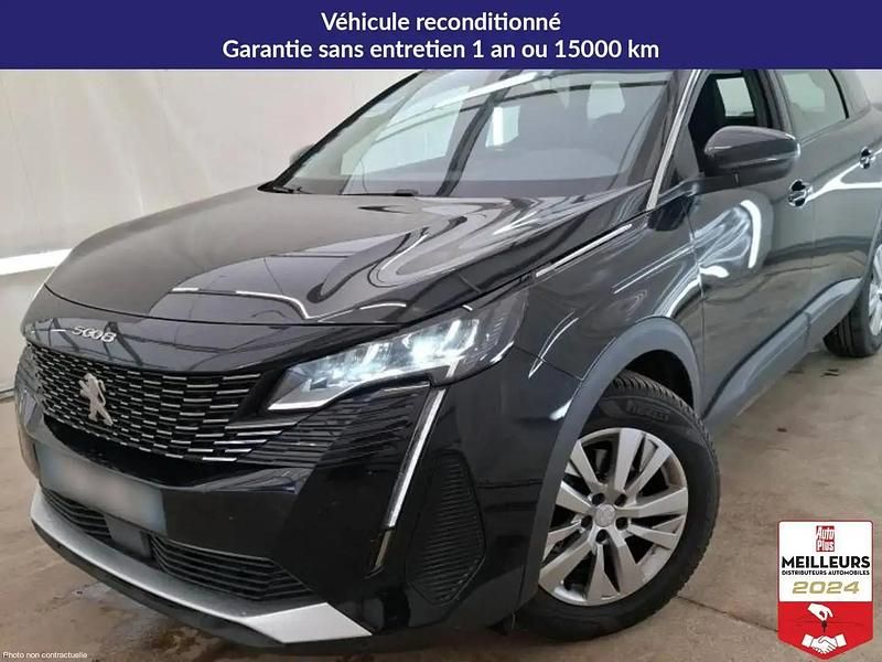 Noir Occasion 2021 Peugeot 5008 Active SUV | 17 900 € (Prix juste) - Image 1/4