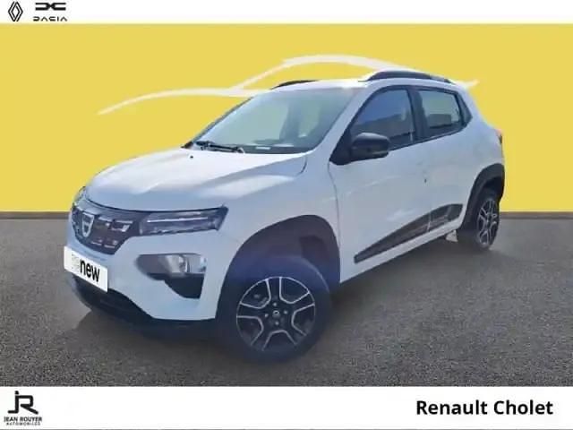 Blanc Utilisé 2022 Dacia Spring Comfort Citadine | 8 990 € (Prix juste) - Image 1/4