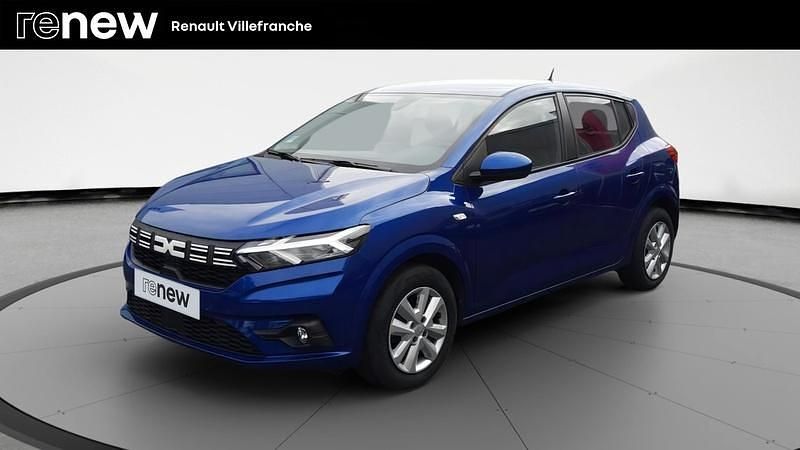 Bleu Utilisé 2023 Dacia Sandero Expression Citadine | 13 490 € (Bon prix) - Image 1/4