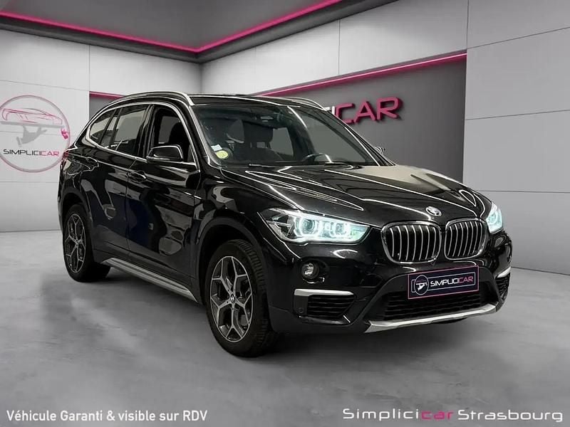 Noir Occasion 2019 BMW X1 xLine SUV | 24 990 € (Super prix) - Image 1/4