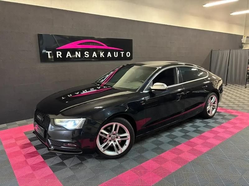 Noir Occasion 2013 Audi A5 Sportback S-Line Citadine | 13 490 € (Prix juste) - Image 1/4