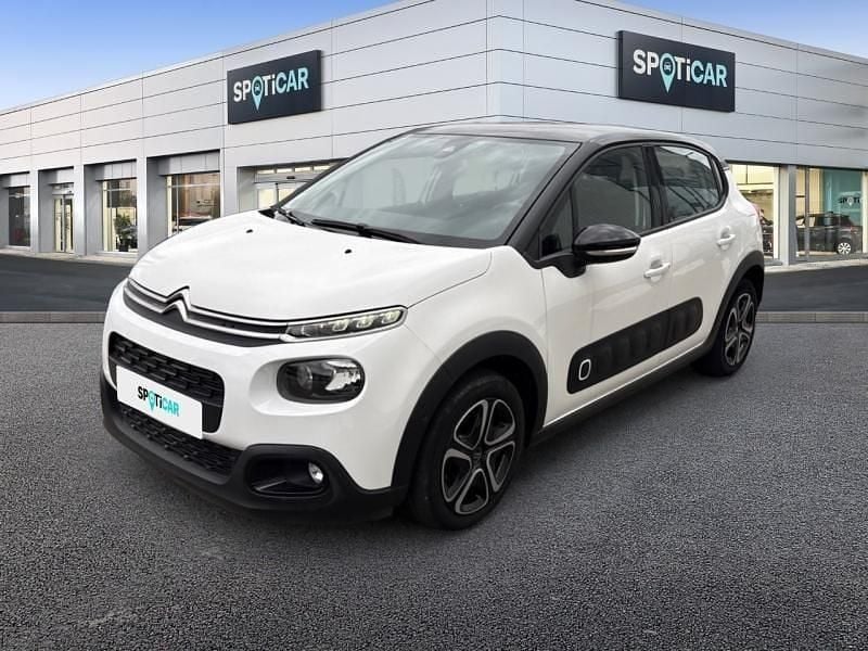 Blanc banquise Occasion 2019 Citroën C3 PureTech Berline | 9 990 € (Prix juste) - Image 1/3