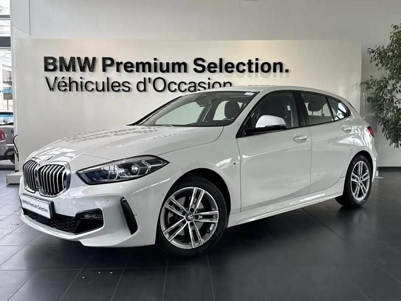 Blanc Occasion 2022 BMW 118 Sport Line Citadine | 27 545 € (Bon prix) - Image 1/4