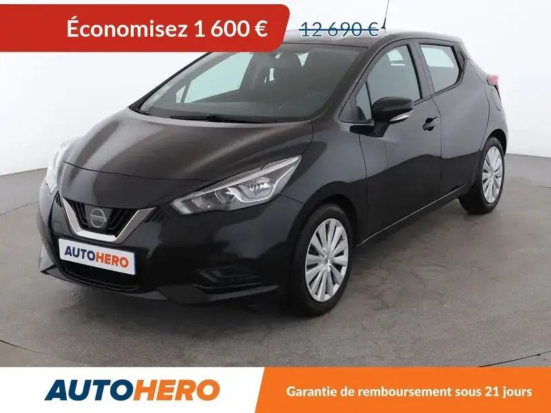 Noir Utilisé 2020 Nissan Micra Acenta Citadine | 10 990 € (Bon prix) - Image 1/2