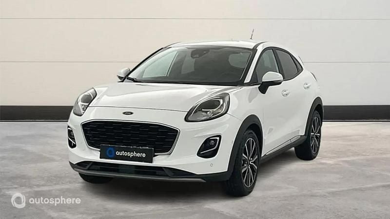 Blanc Utilisé 2023 Ford Puma Titanium SUV | 18 999 € (Prix assez cher) - Image 1/4