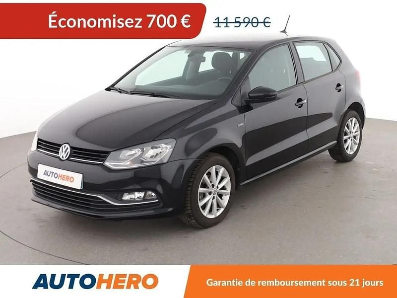Noir Utilisé 2015 VW Polo LOUNGE Citadine | 10 890 € (Bon prix) - Image 1/2