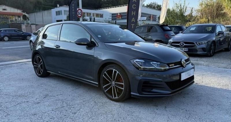 Gris Utilisé 2018 VW Golf VII GTD Berline | 15 990 € (Prix juste) - Image 1/4