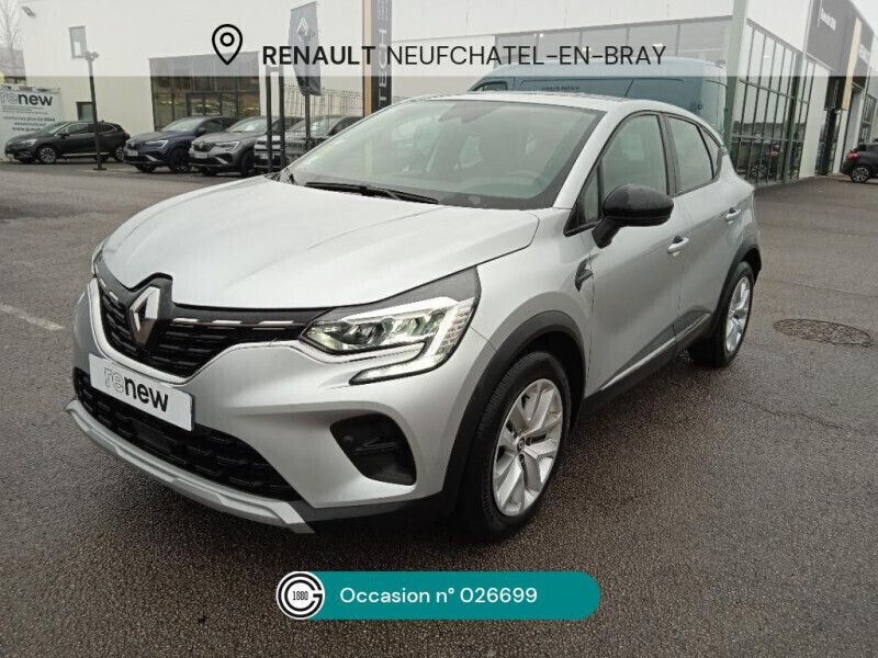 Gris Utilisé 2020 Renault Captur Business SUV | 15 490 € (Prix juste) - Image 1/4