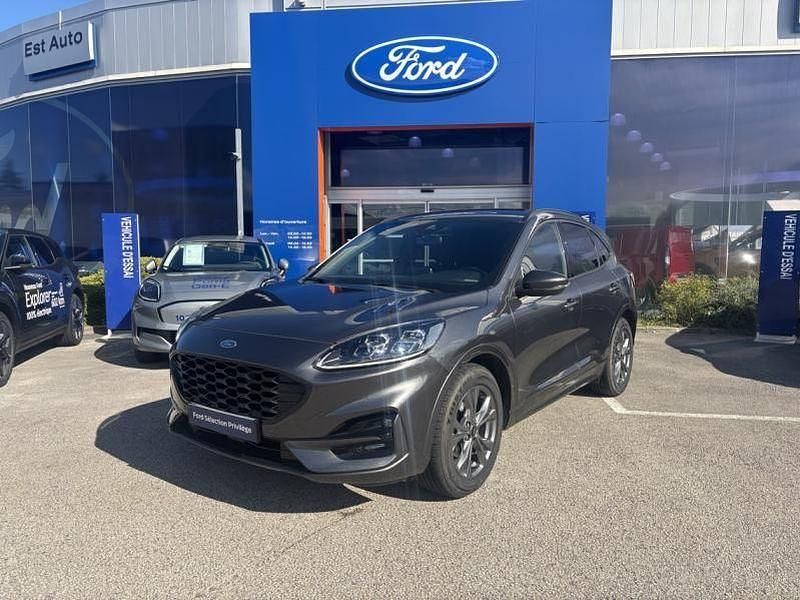 Gris Utilisé 2022 Ford Kuga ST-Line X SUV | 28 499 € (Prix assez cher) - Image 1/4