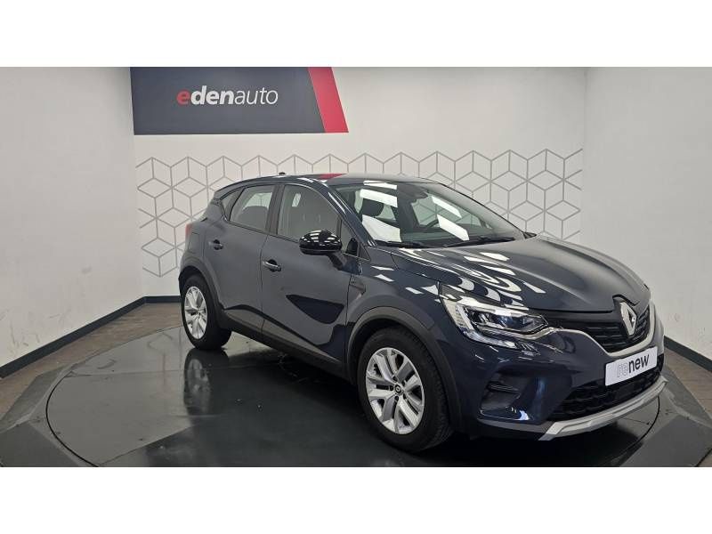 Bleu Utilisé 2021 Renault Captur Zen SUV | 15 390 € (Prix juste) - Image 1/4