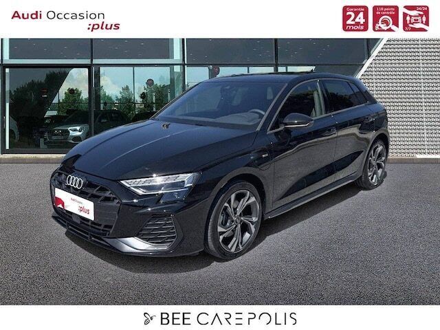 Noir mythic métallisé Utilisé 2025 Audi A3 Sportback e-tron S-Line Berline | 48 660 € - Image 1/4
